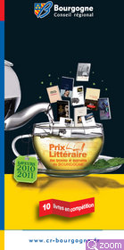 Affiche Prix littéraire de Bourgogne 2011